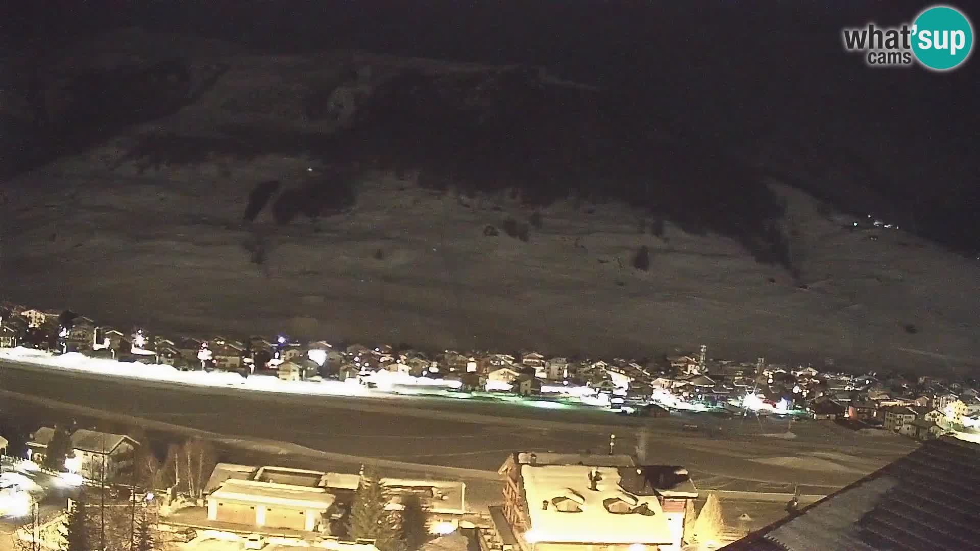 Amazing Livigno webcam panorama view from hotel Teola