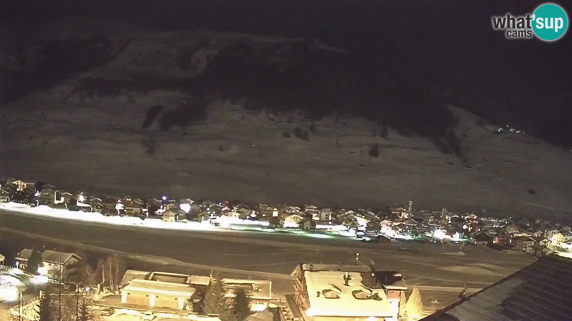 Erstaunliche Livigno Kamera, Panoramablick vom Hotel Teola