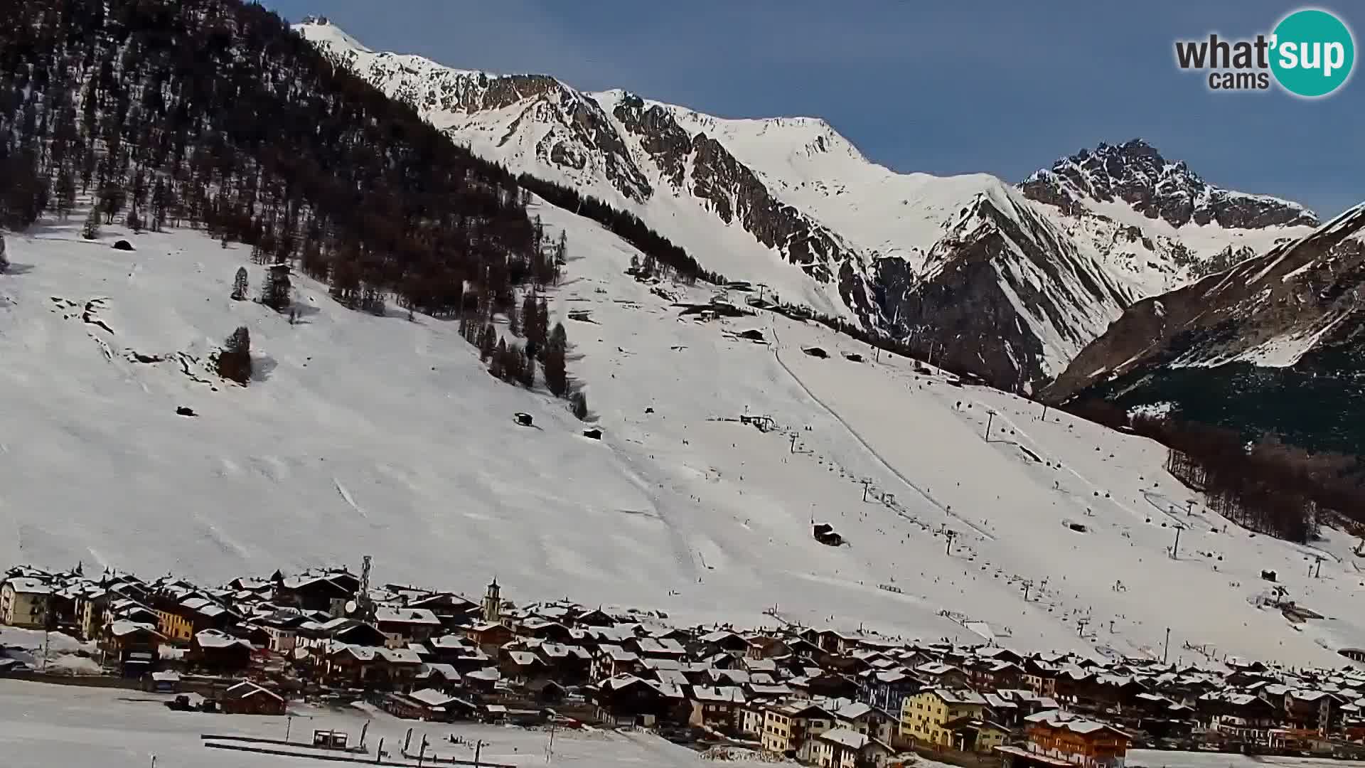 Spletna kamera Livigno panorama | pogled iz hotela Teola