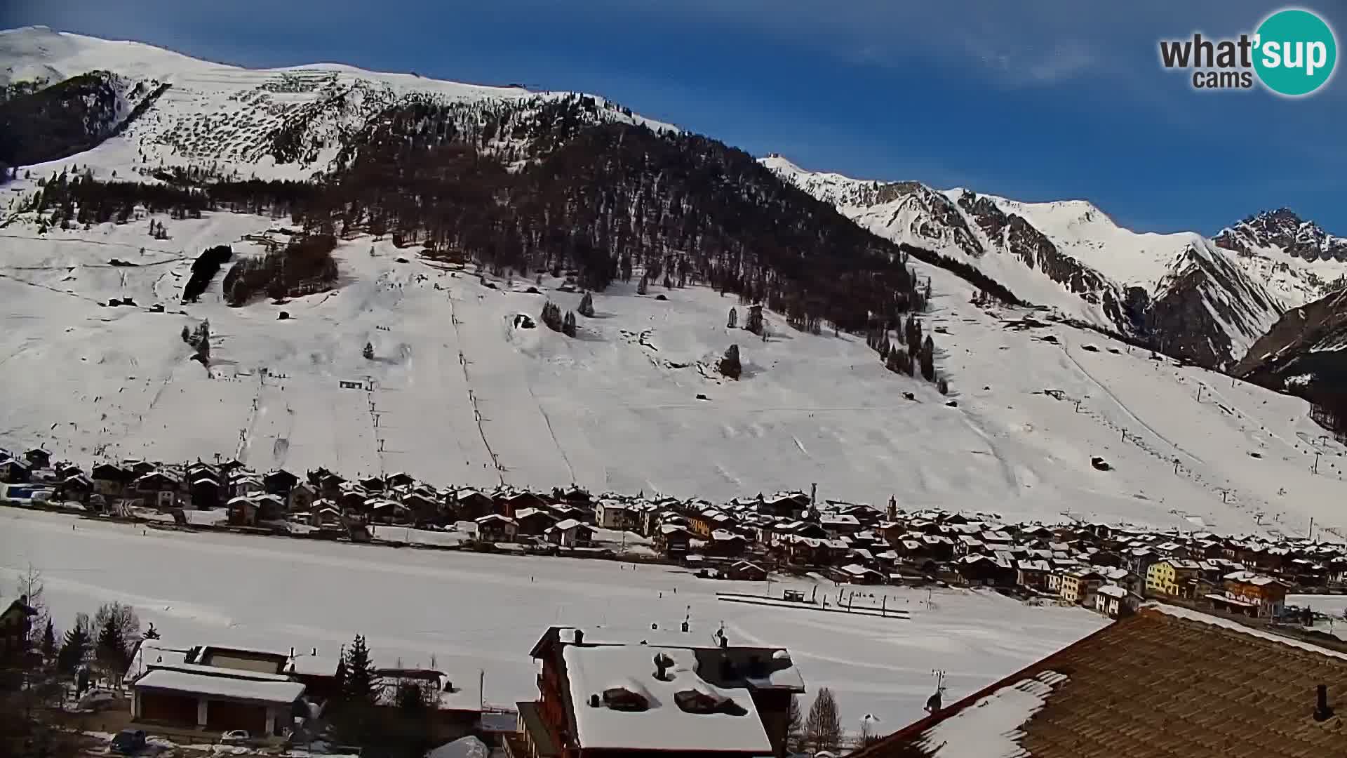 Erstaunliche Livigno Kamera, Panoramablick vom Hotel Teola