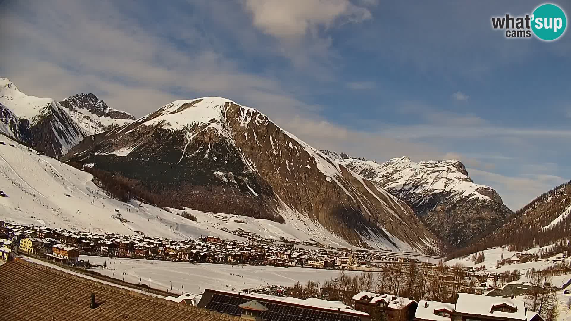 Amazing Livigno webcam panorama view from hotel Teola