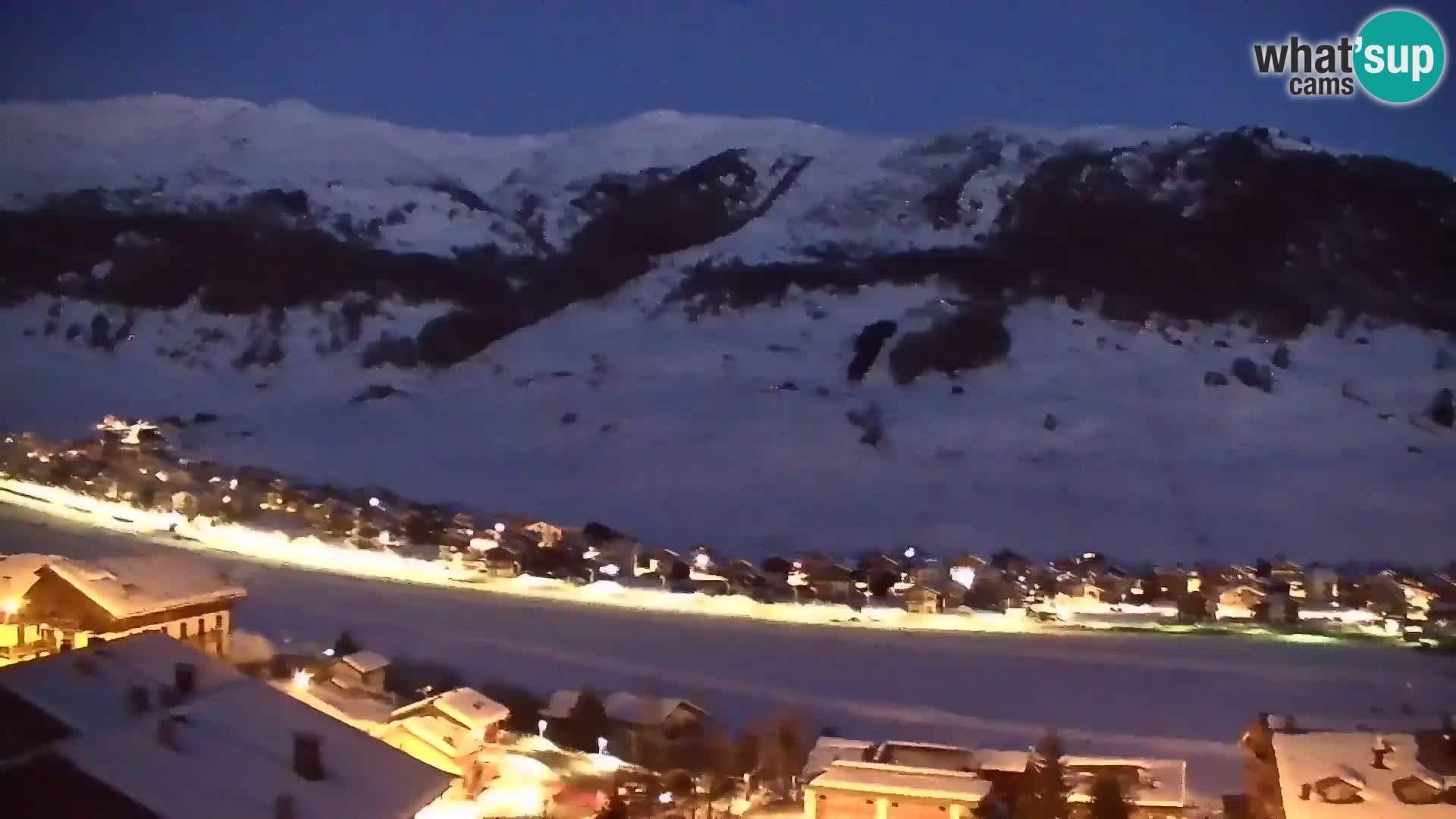 Amazing Livigno webcam panorama view from hotel Teola