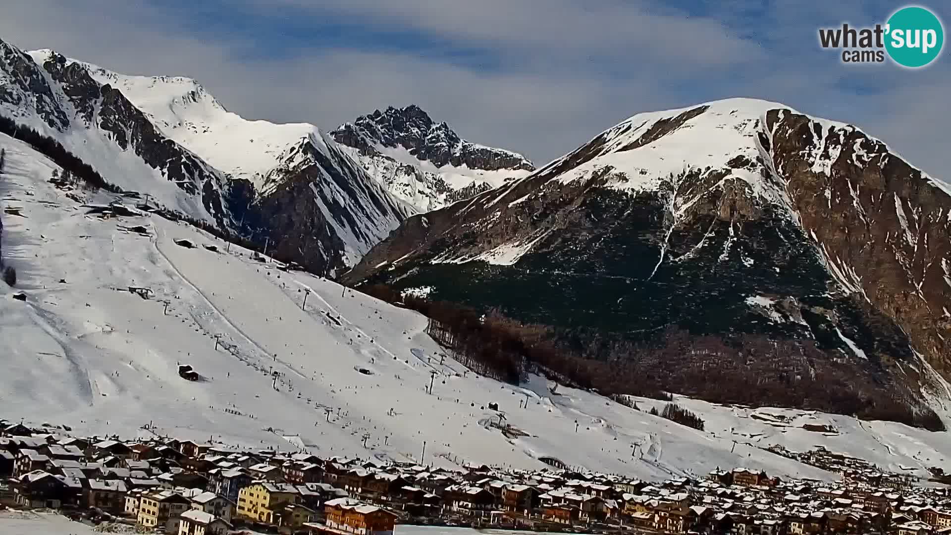 Amazing Livigno webcam panorama view from hotel Teola