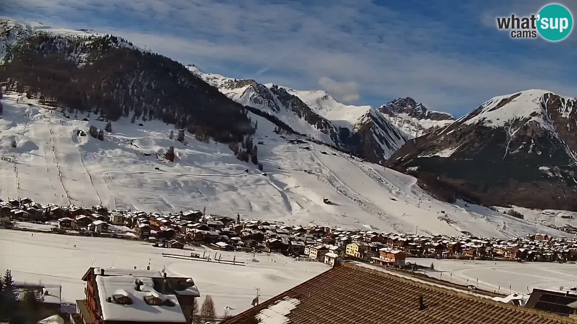 Stupenda webcam Livigno panoramica dall’hotel Teola