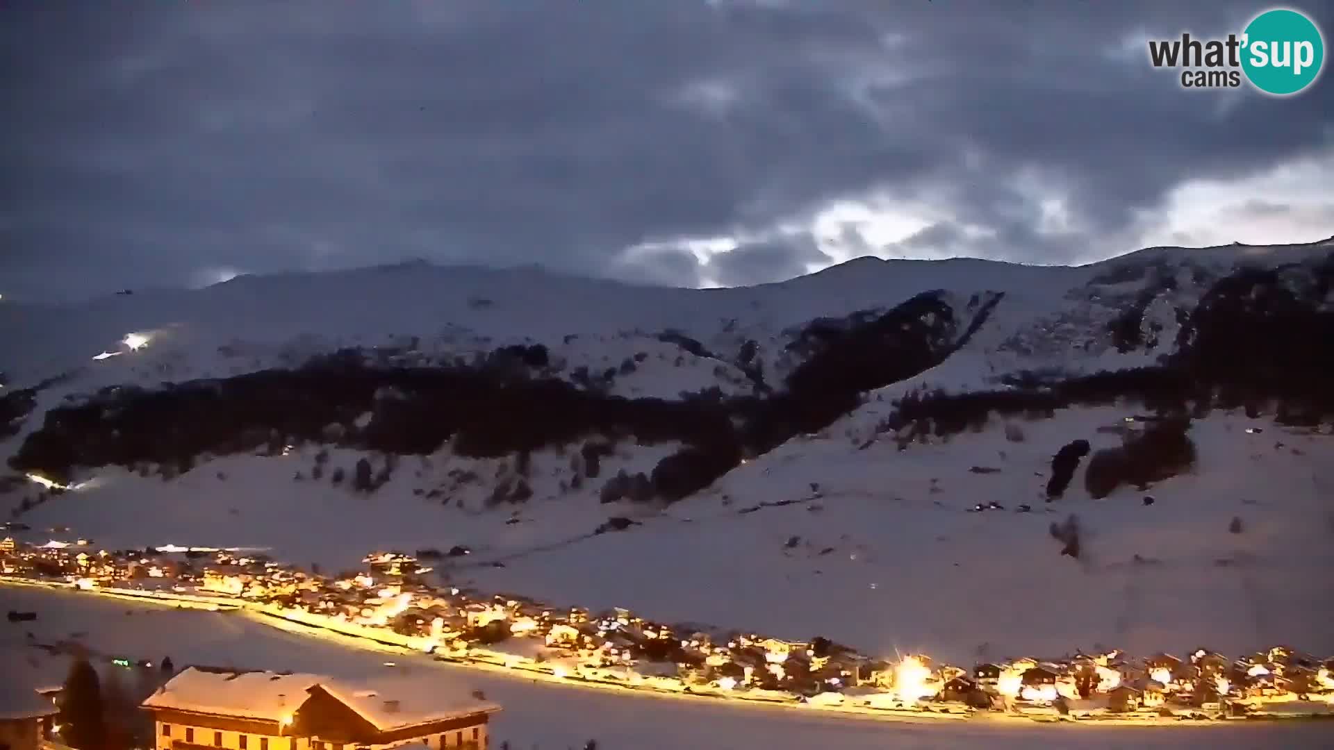 Erstaunliche Livigno Kamera, Panoramablick vom Hotel Teola