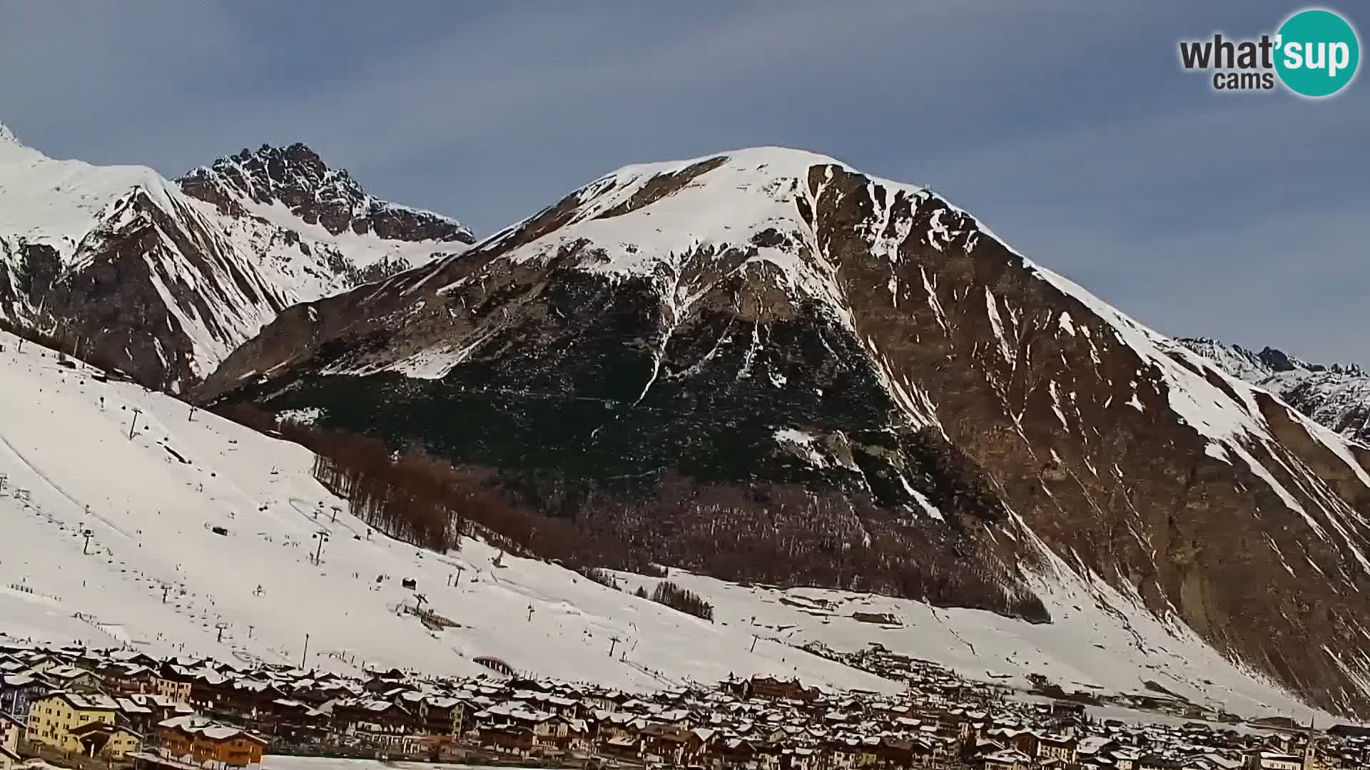 Spletna kamera Livigno panorama | pogled iz hotela Teola