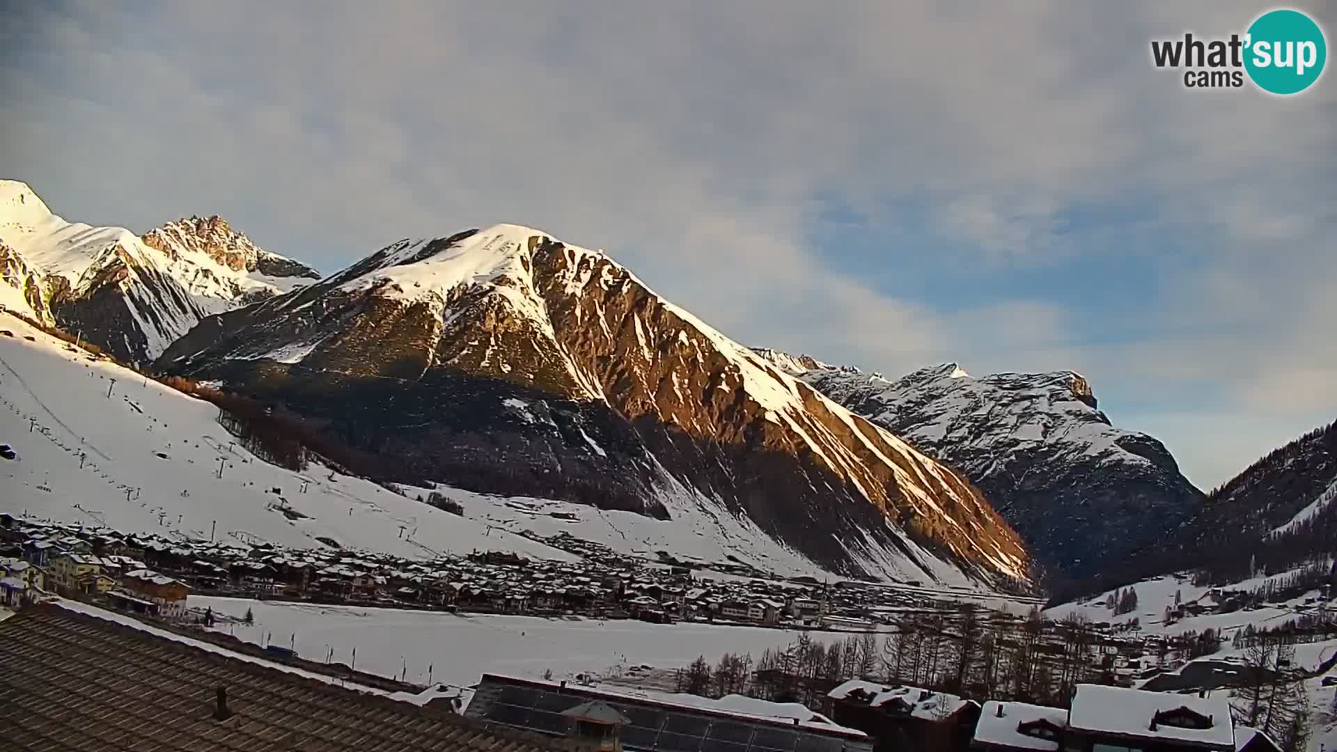 Neverovatna web kamera Livigno, panoramski pogled iz hotela Teola