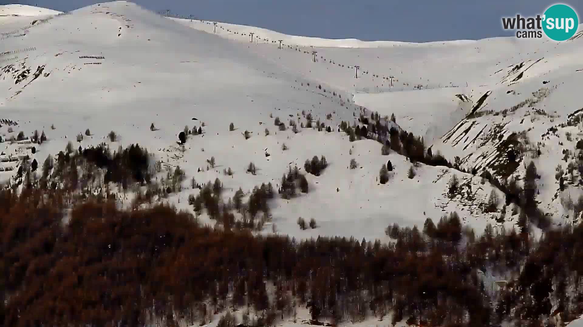 Amazing Livigno webcam panorama view from hotel Teola