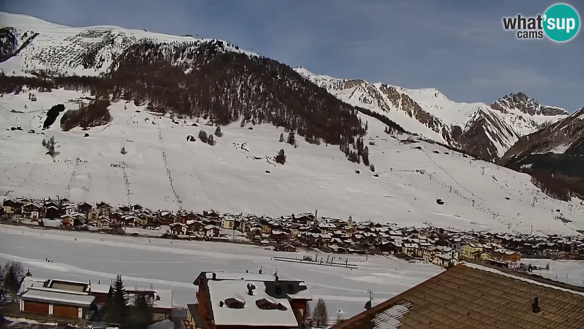 Erstaunliche Livigno Kamera, Panoramablick vom Hotel Teola