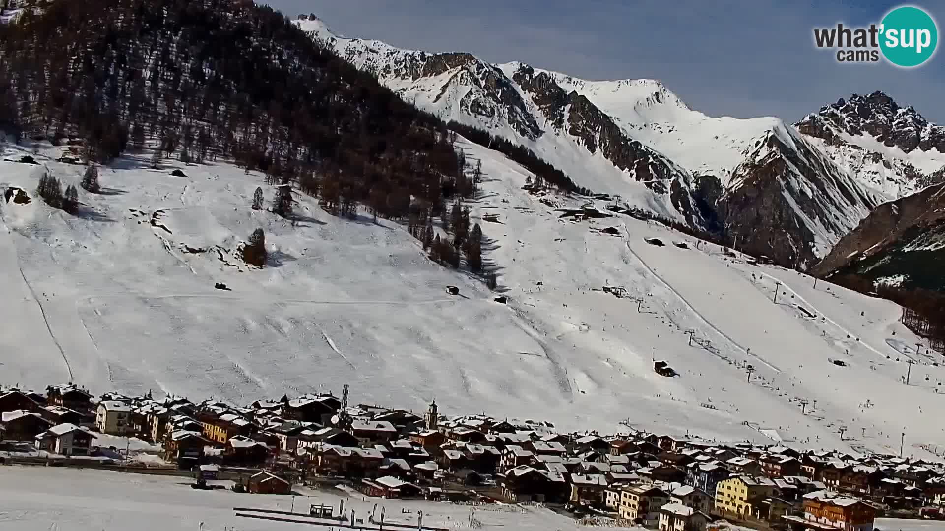 Erstaunliche Livigno Kamera, Panoramablick vom Hotel Teola