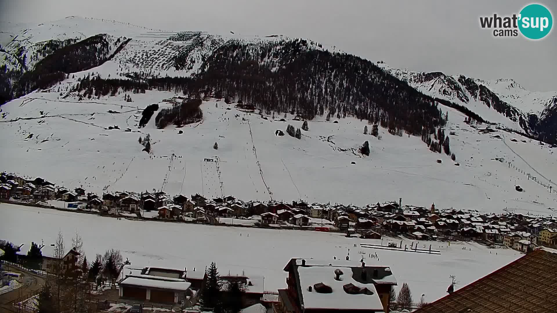 Amazing Livigno webcam panorama view from hotel Teola