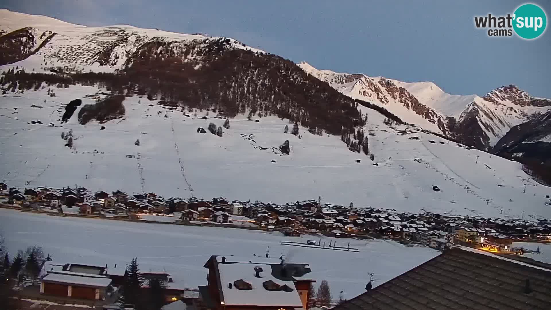 Stupenda webcam Livigno panoramica dall’hotel Teola