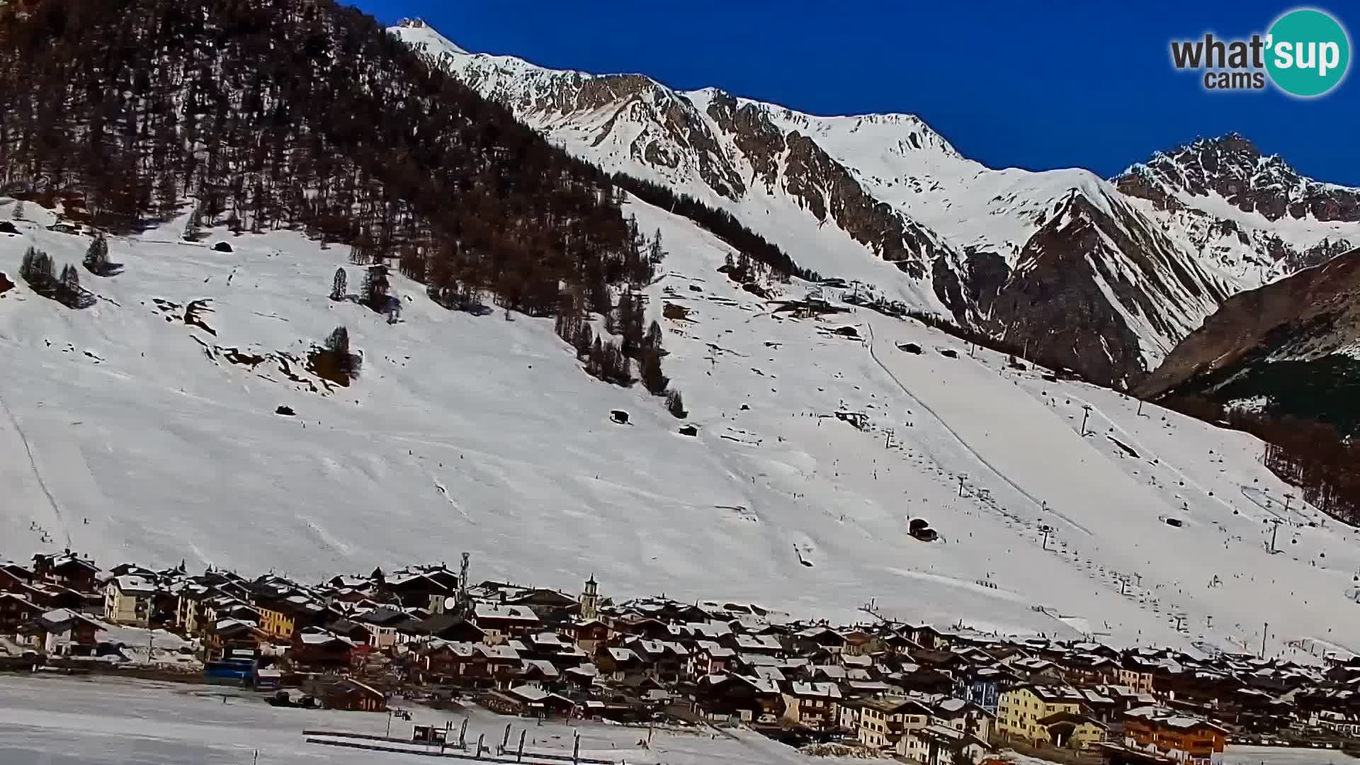 Neverovatna web kamera Livigno, panoramski pogled iz hotela Teola