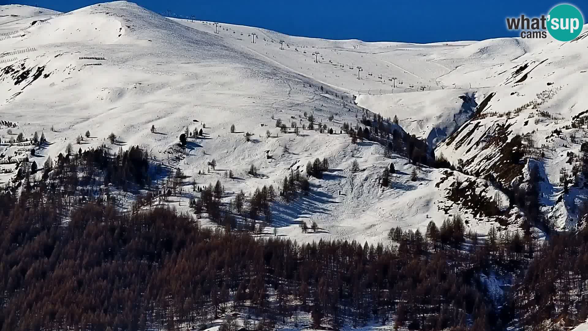 Increíble webcam de Livigno, vista panorámica desde el hotel Teola