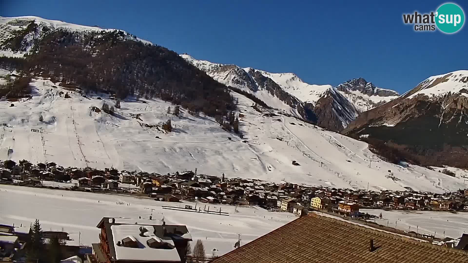 Erstaunliche Livigno Kamera, Panoramablick vom Hotel Teola