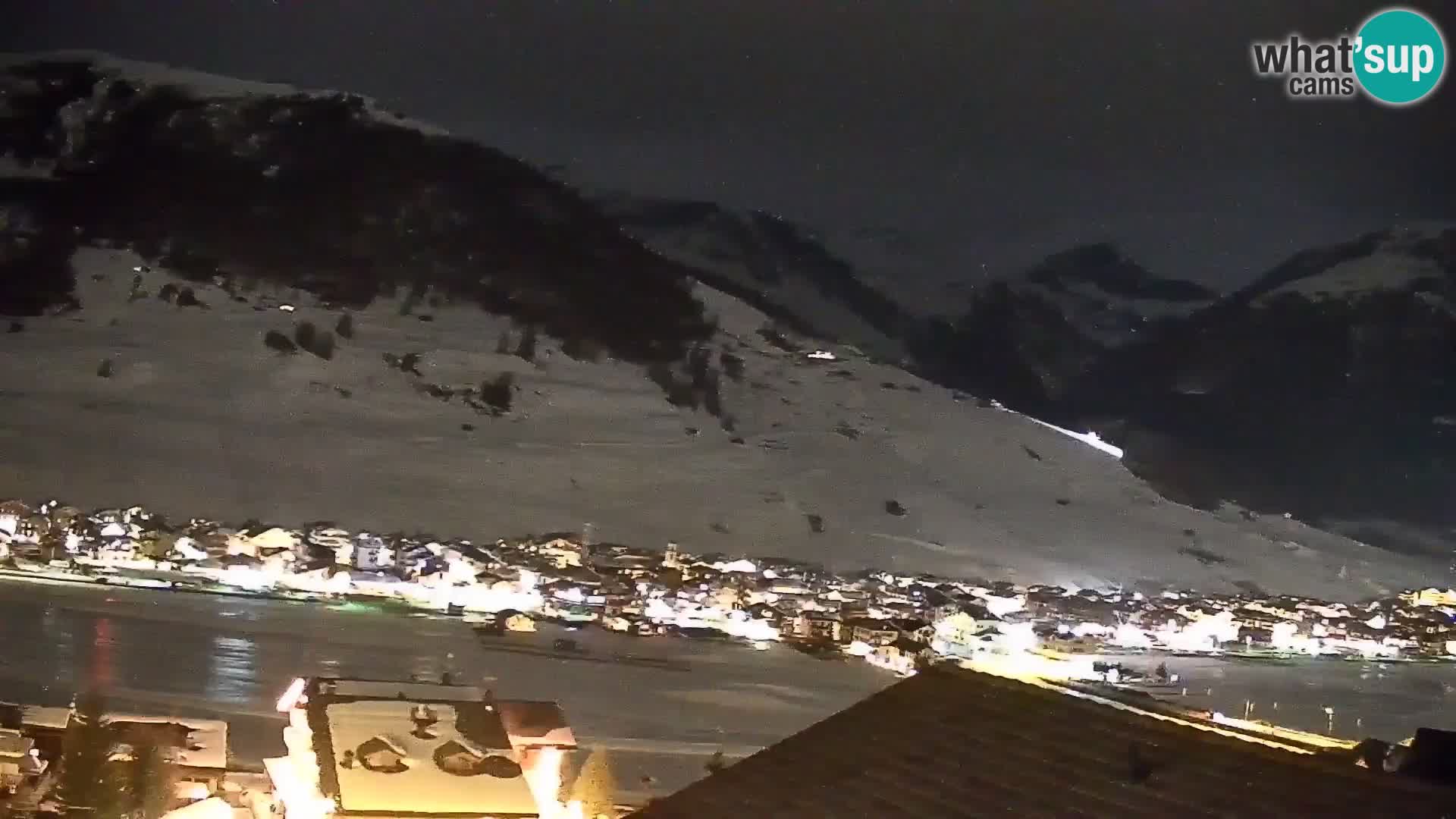 Erstaunliche Livigno Kamera, Panoramablick vom Hotel Teola