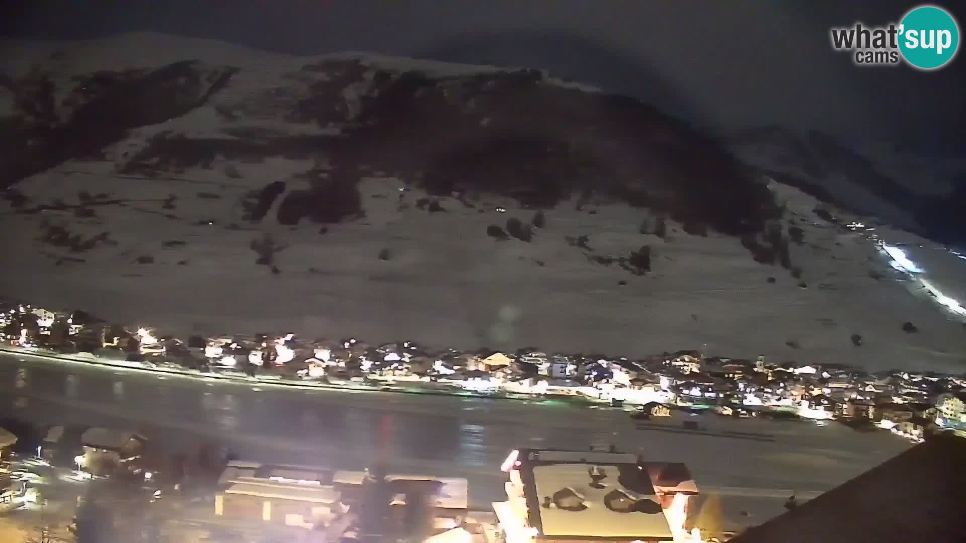 Erstaunliche Livigno Kamera, Panoramablick vom Hotel Teola