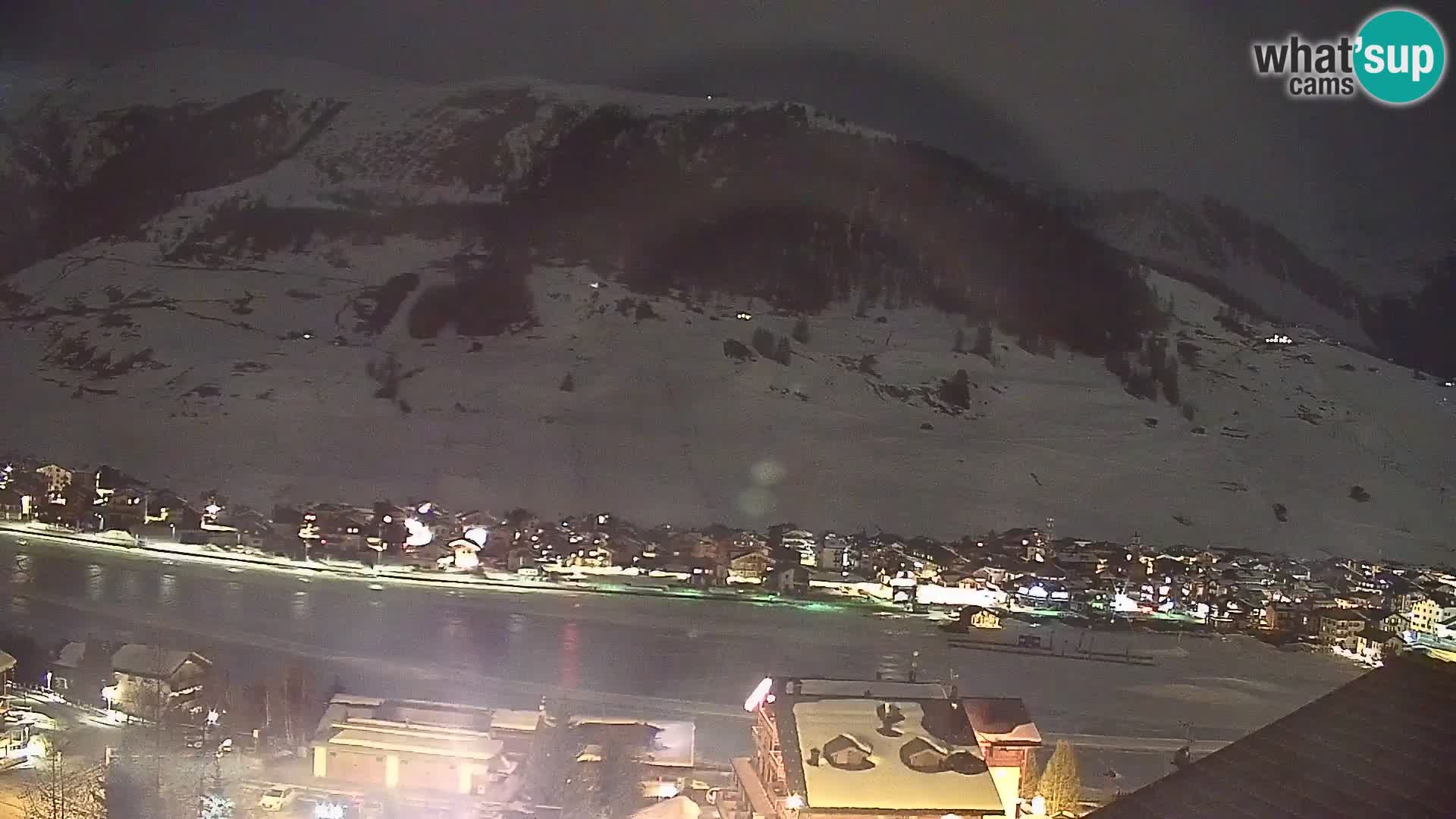 Erstaunliche Livigno Kamera, Panoramablick vom Hotel Teola