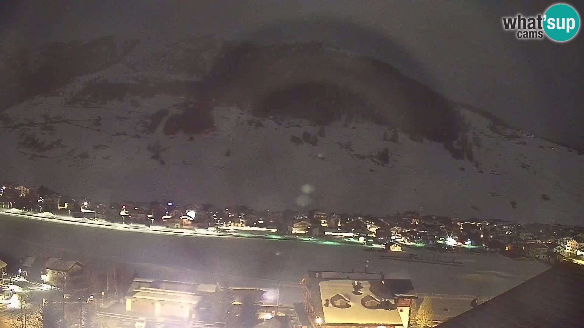 Increíble webcam de Livigno, vista panorámica desde el hotel Teola