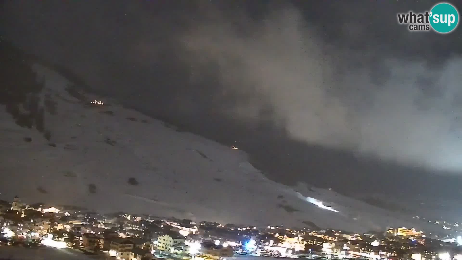 Superbe web camera Livigno, vue panoramique depuis l’hôtel Teola