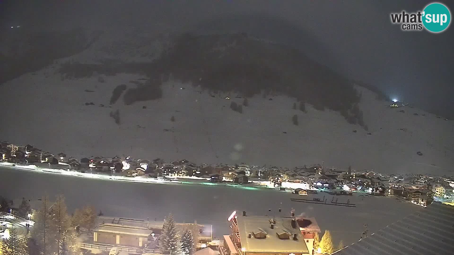 Increíble webcam de Livigno, vista panorámica desde el hotel Teola