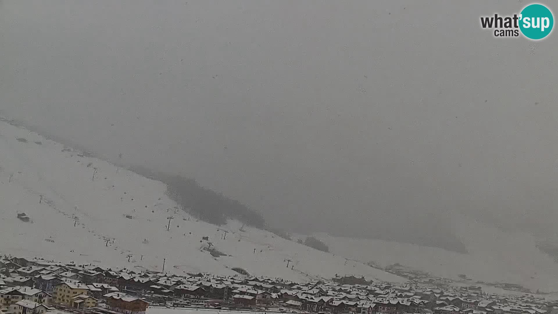 Increíble webcam de Livigno, vista panorámica desde el hotel Teola