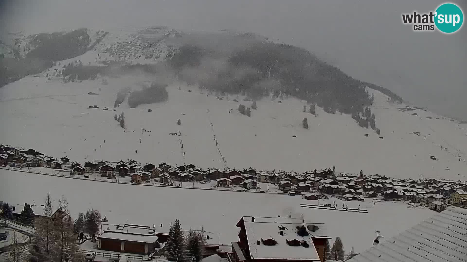 Erstaunliche Livigno Kamera, Panoramablick vom Hotel Teola