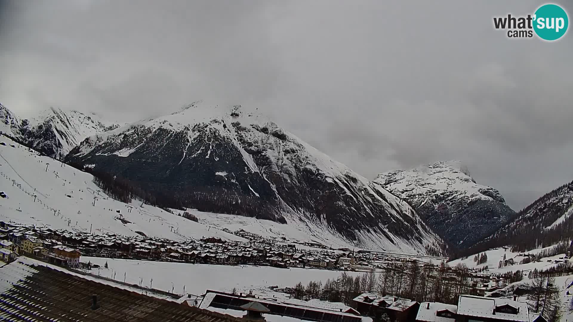 Amazing Livigno webcam panorama view from hotel Teola