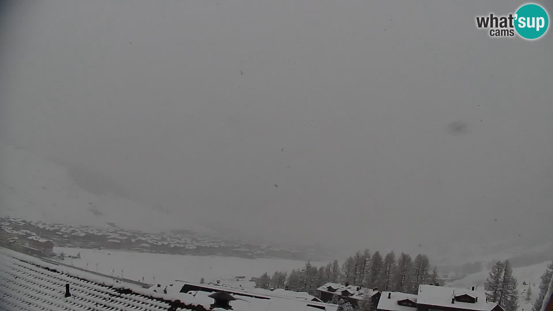 Increíble webcam de Livigno, vista panorámica desde el hotel Teola