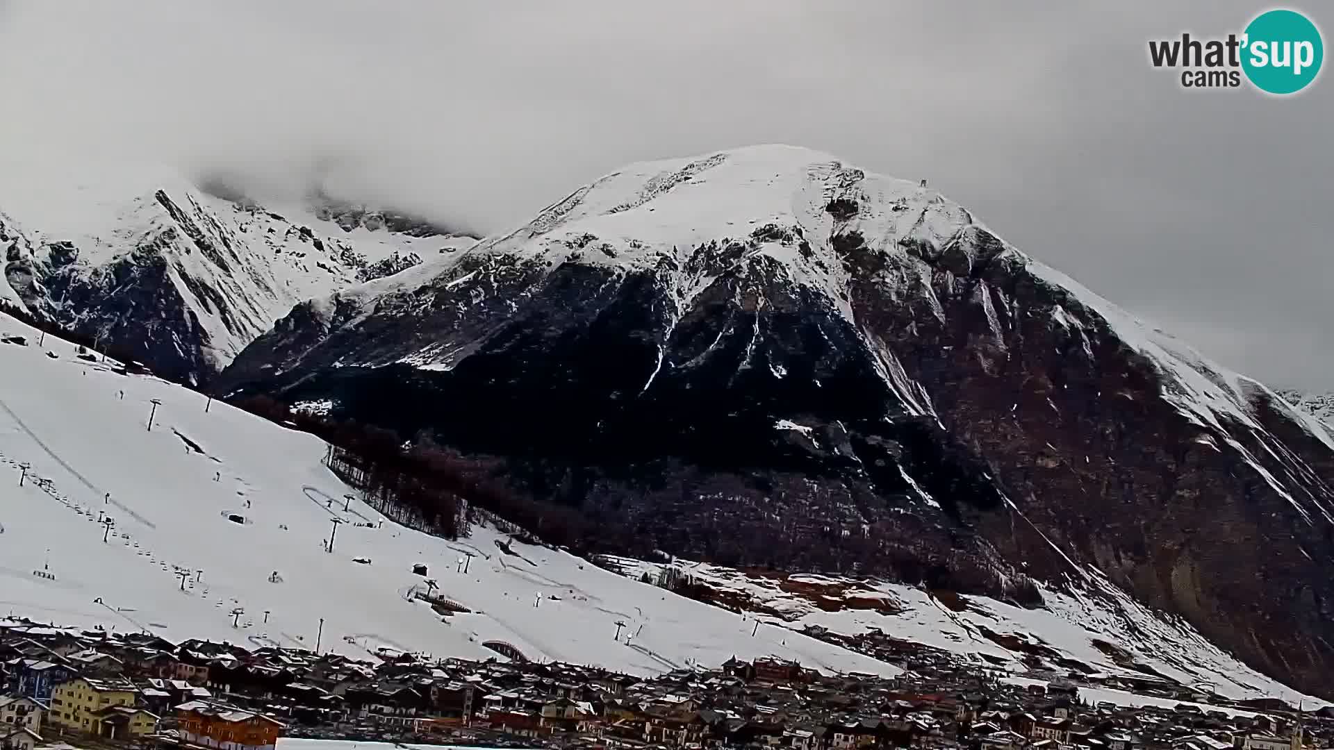 Amazing Livigno webcam panorama view from hotel Teola