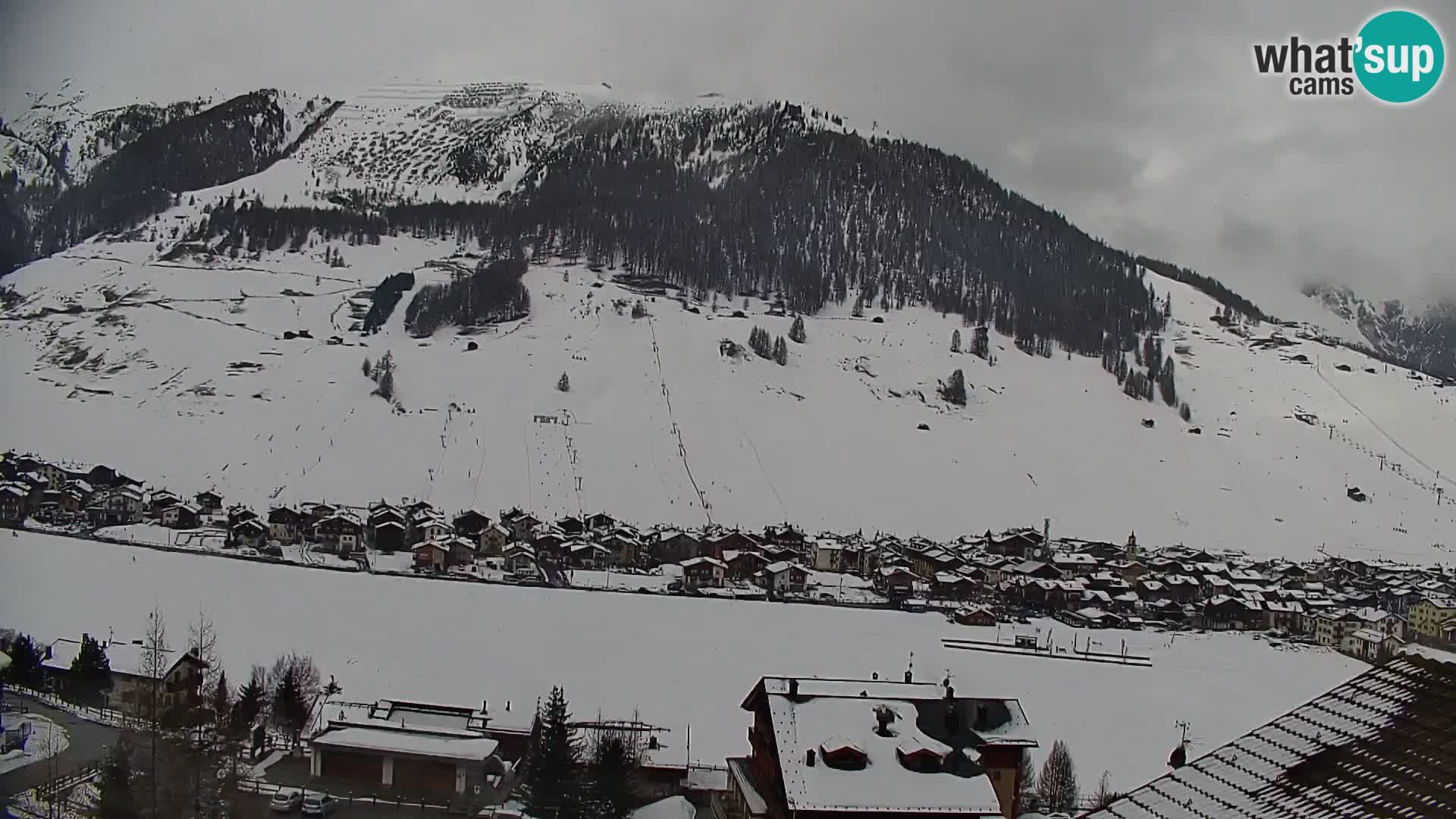 Erstaunliche Livigno Kamera, Panoramablick vom Hotel Teola