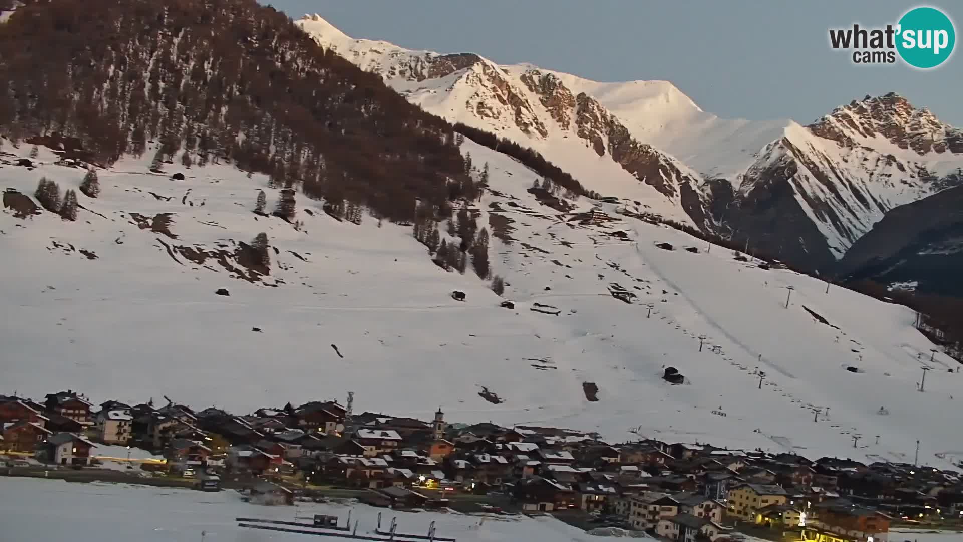 Stupenda webcam Livigno panoramica dall’hotel Teola