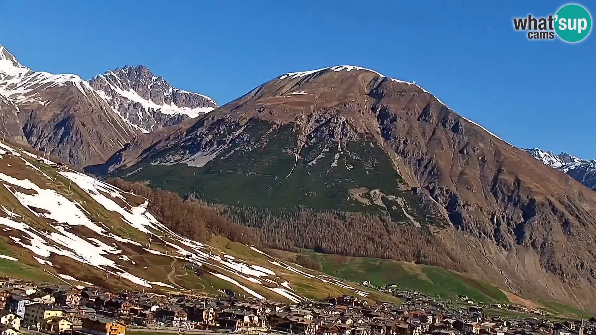 Erstaunliche Livigno Kamera, Panoramablick vom Hotel Teola