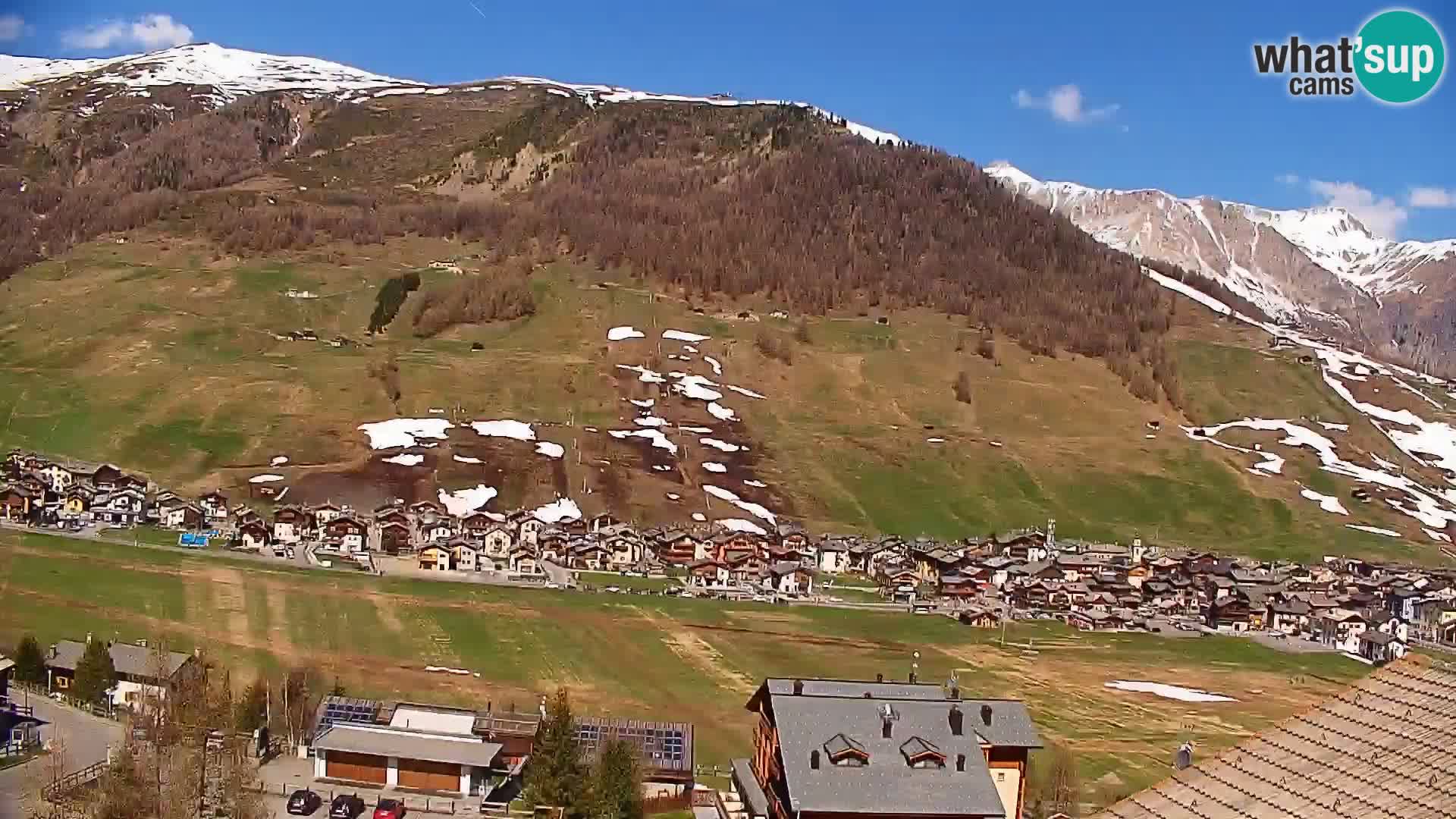 Amazing Livigno webcam panorama view from hotel Teola