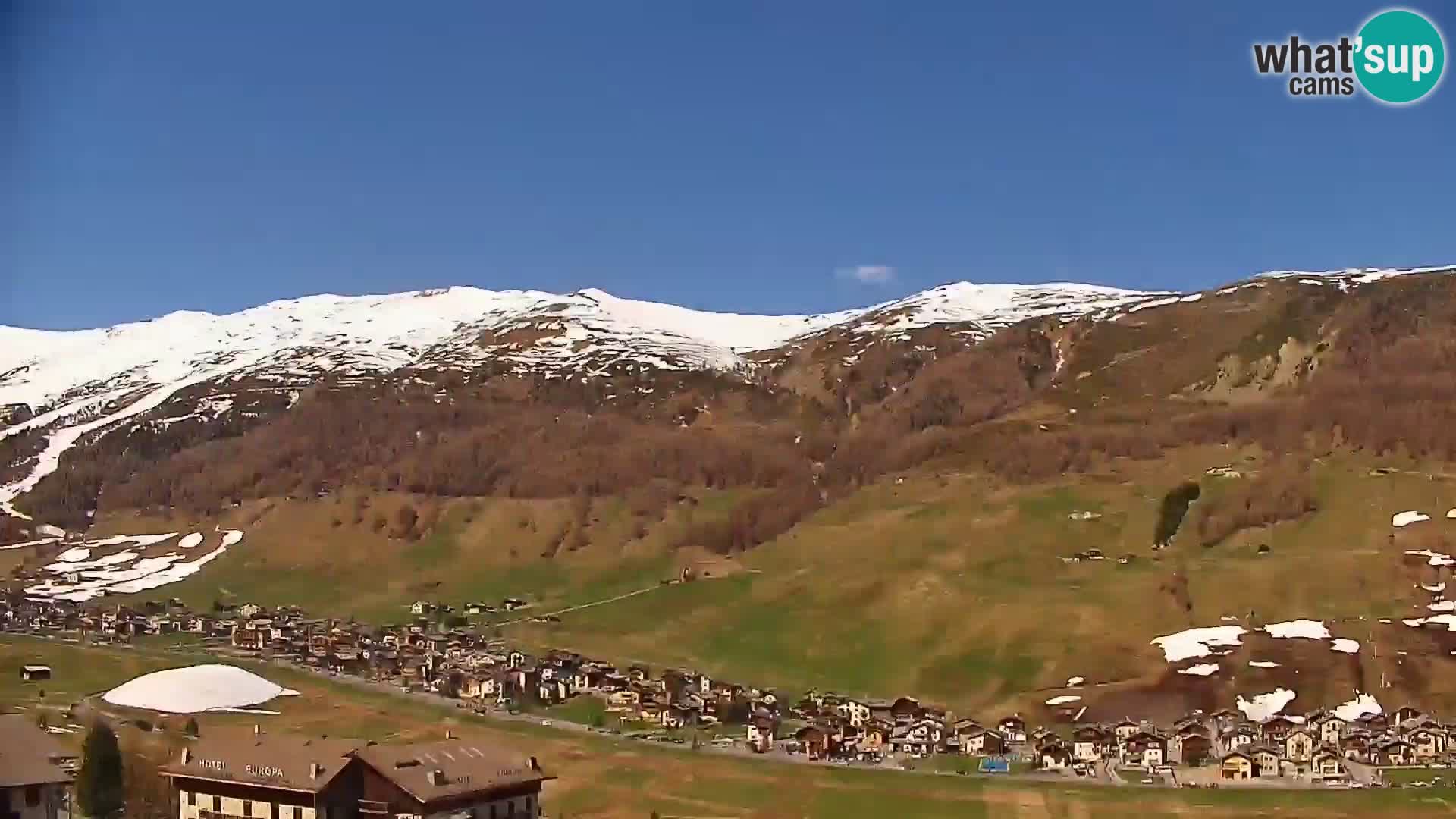 Erstaunliche Livigno Kamera, Panoramablick vom Hotel Teola