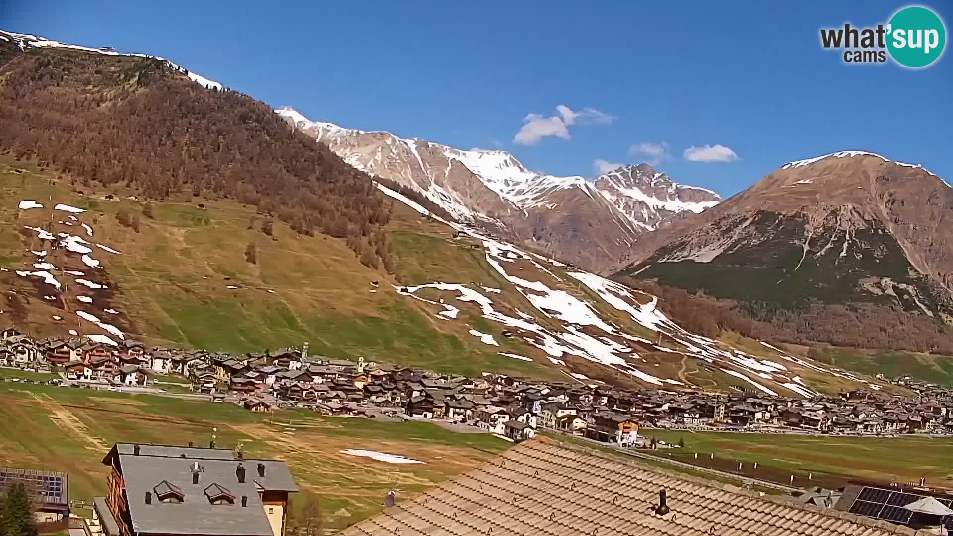 Amazing Livigno webcam panorama view from hotel Teola