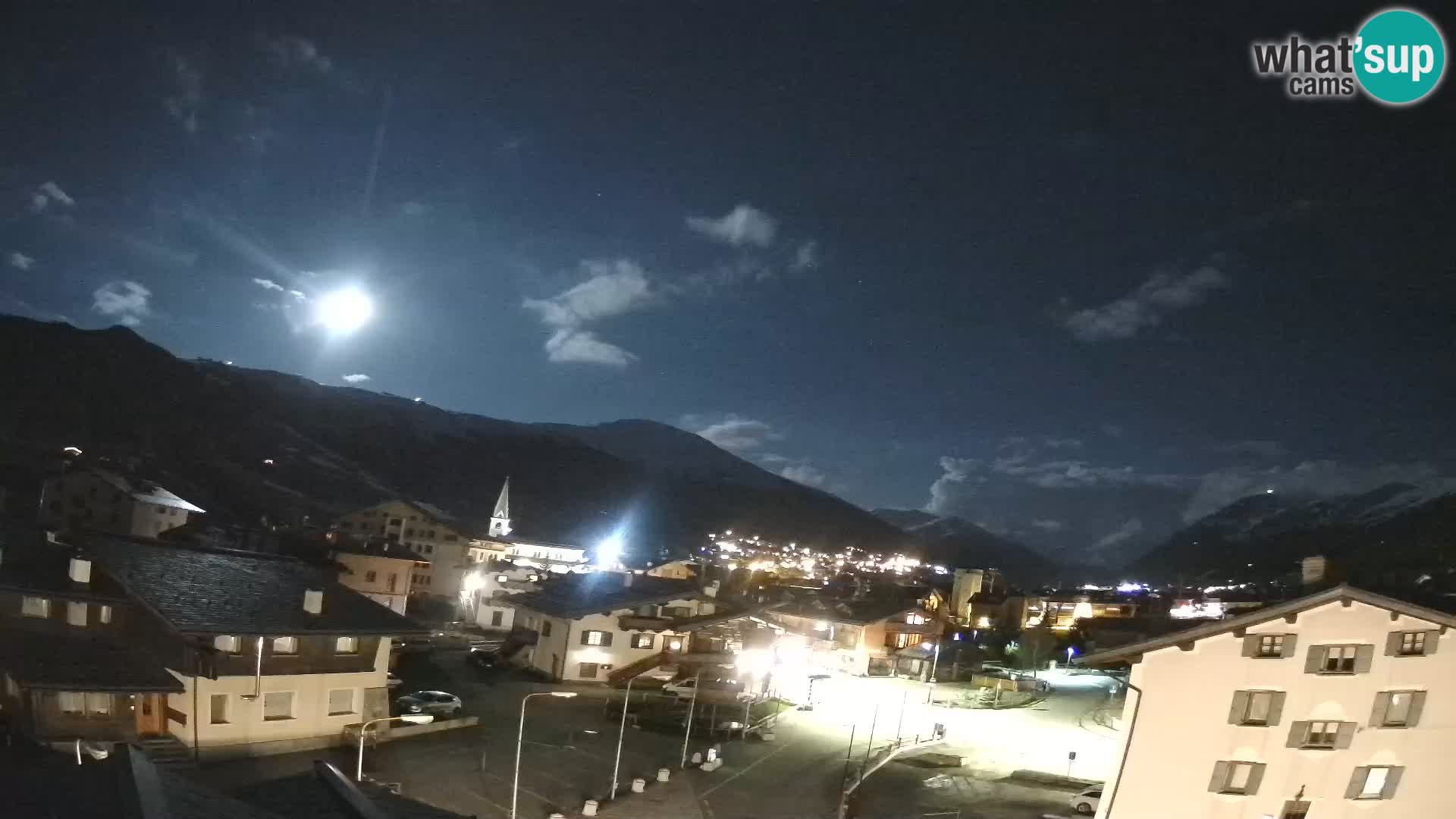 Mesto Livigno spletna kamera – Italija