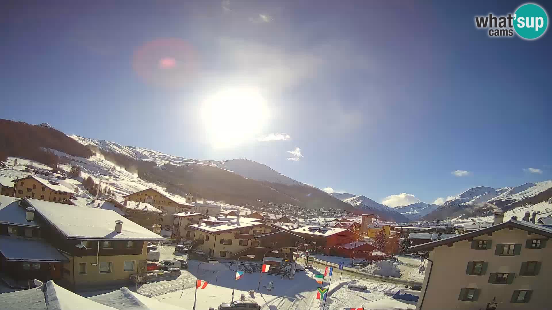 Webcam Livigno Ortszentrum | Stadt – Italien