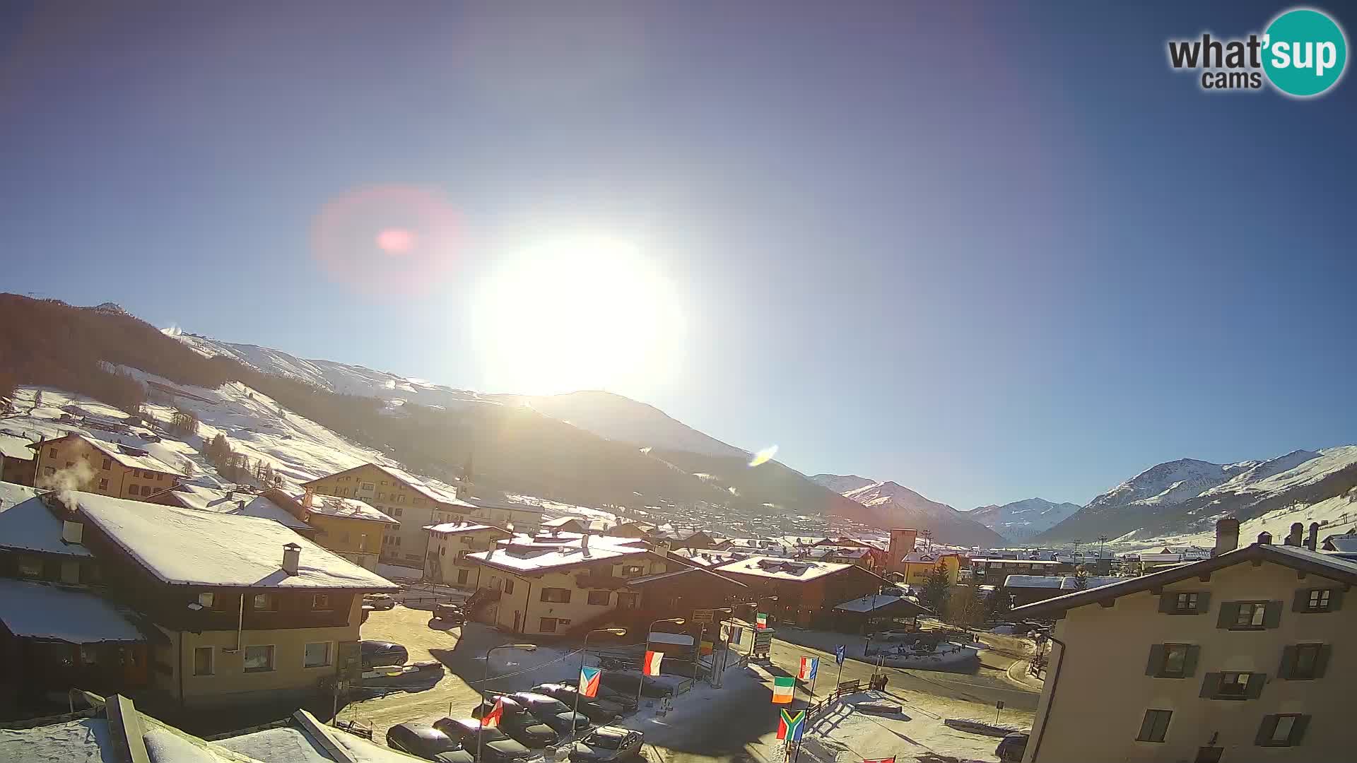 Webcam de la ville de LIVIGNO – Italie