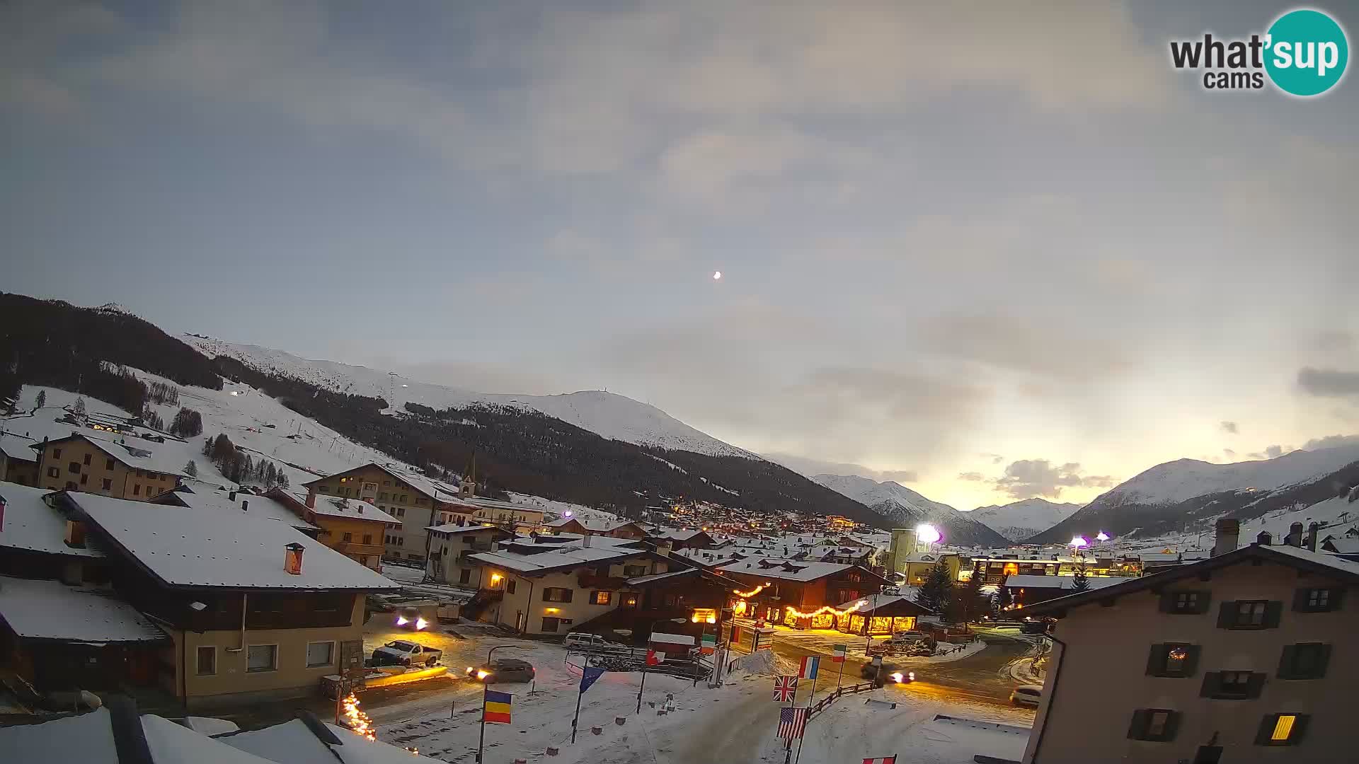 Webcam de la ville de LIVIGNO – Italie