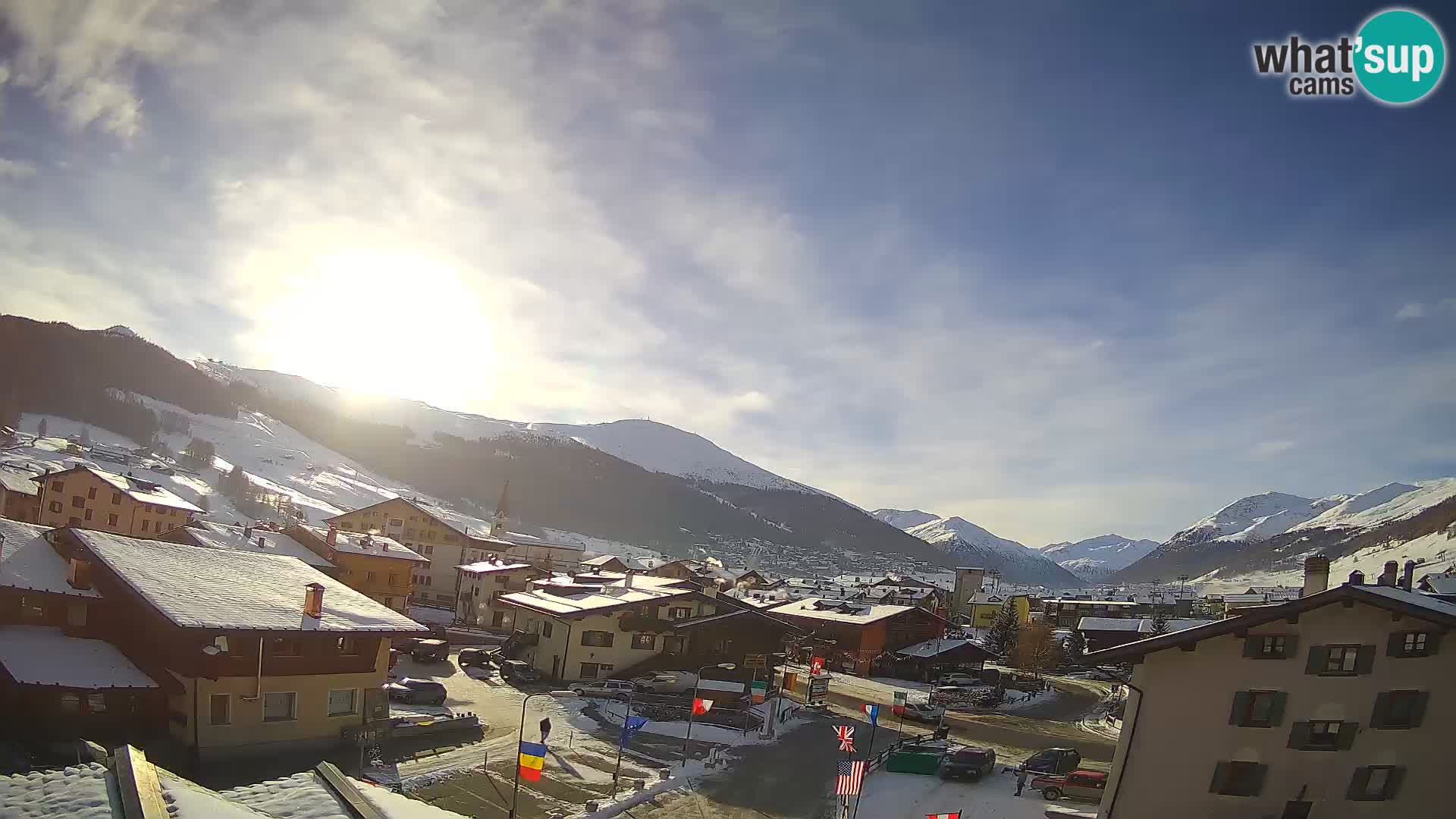 Webcam de la ville de LIVIGNO – Italie