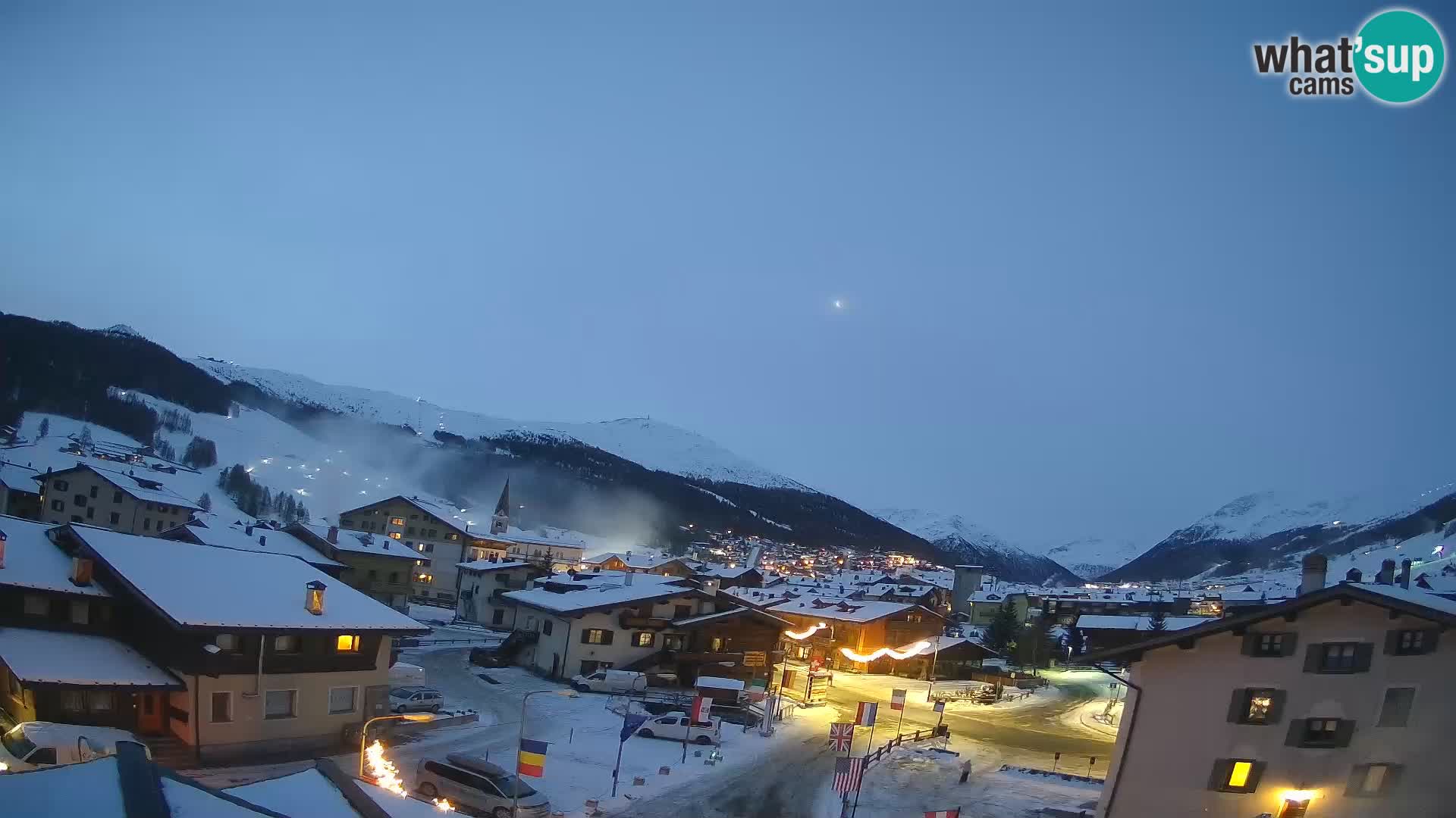 Webcam de la ville de LIVIGNO – Italie