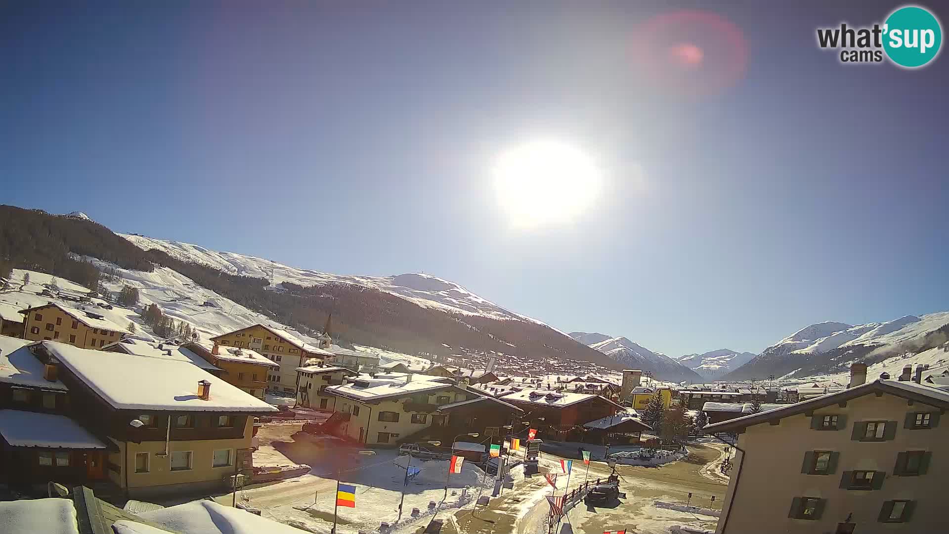 Webcam de la ville de LIVIGNO – Italie