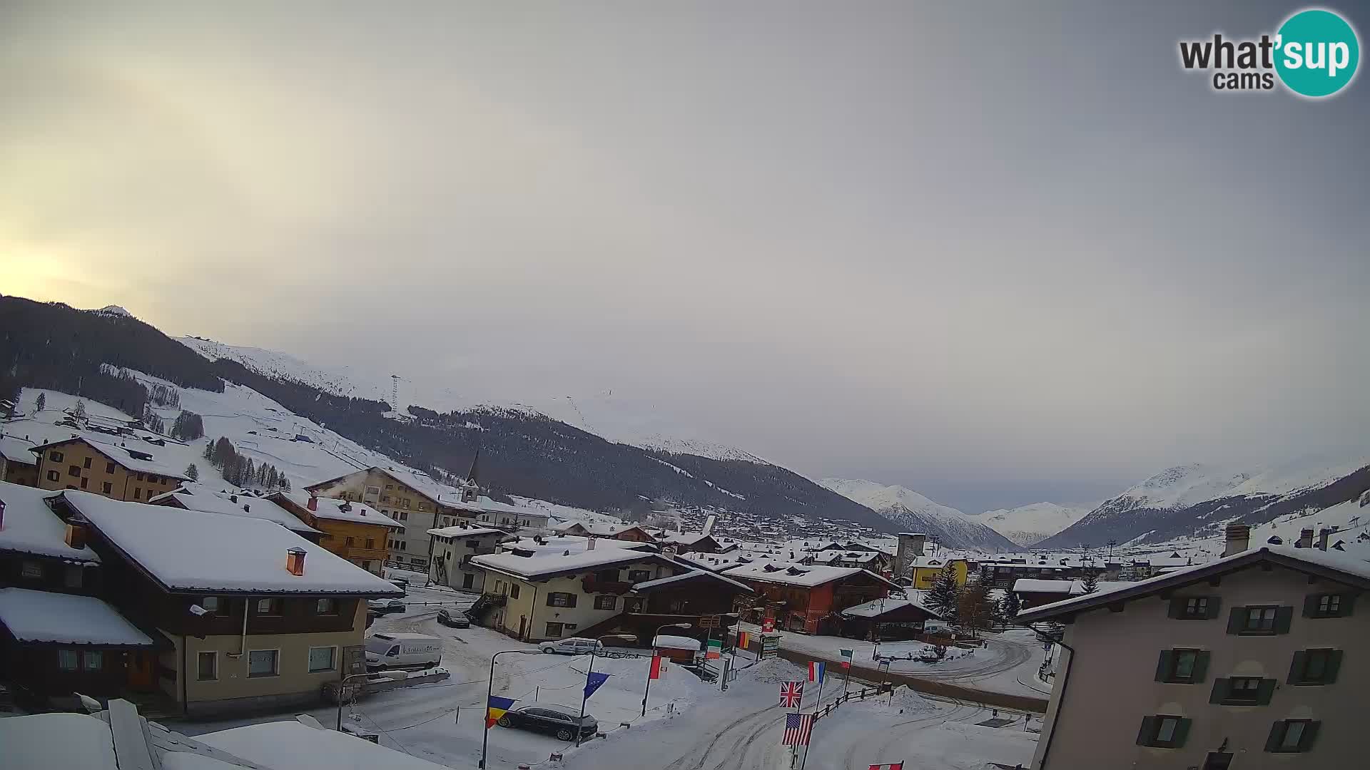 Webcam de la ville de LIVIGNO – Italie