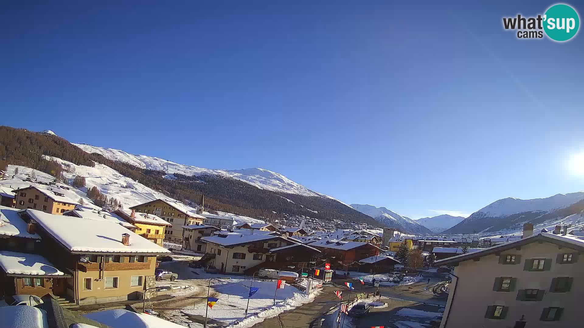 Webcam de la ville de LIVIGNO – Italie