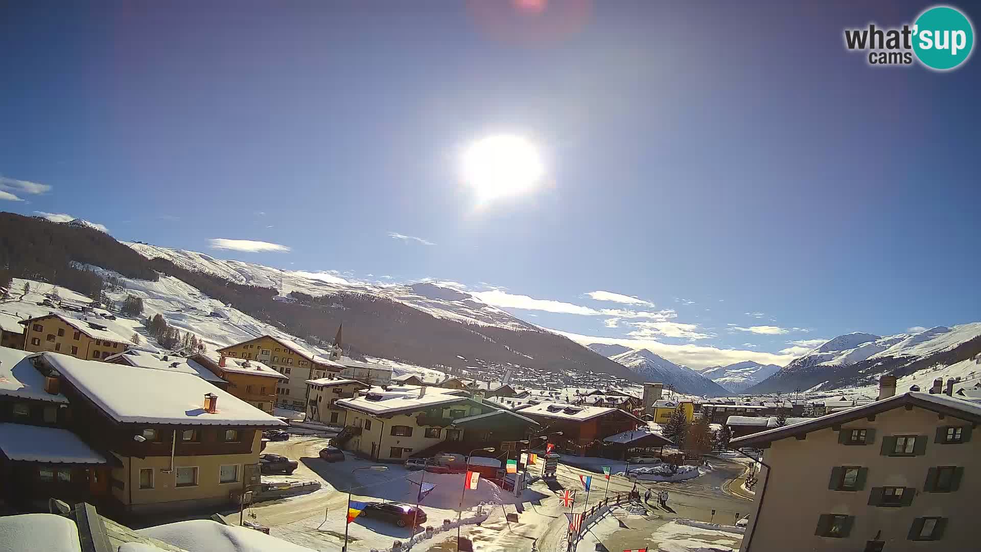 Webcam de la ville de LIVIGNO – Italie