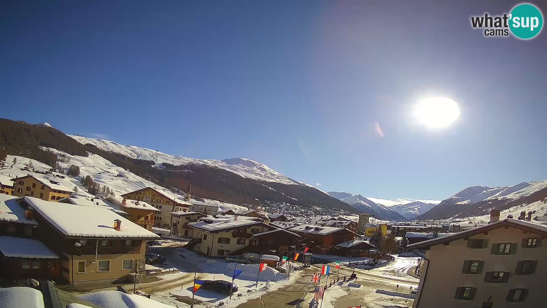 Webcam de la ville de LIVIGNO – Italie
