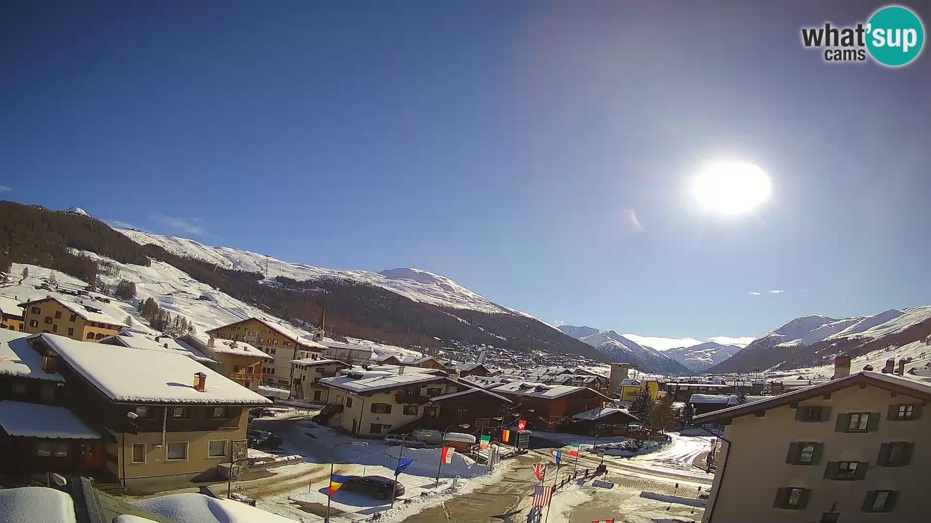 Webcam de la ville de LIVIGNO – Italie
