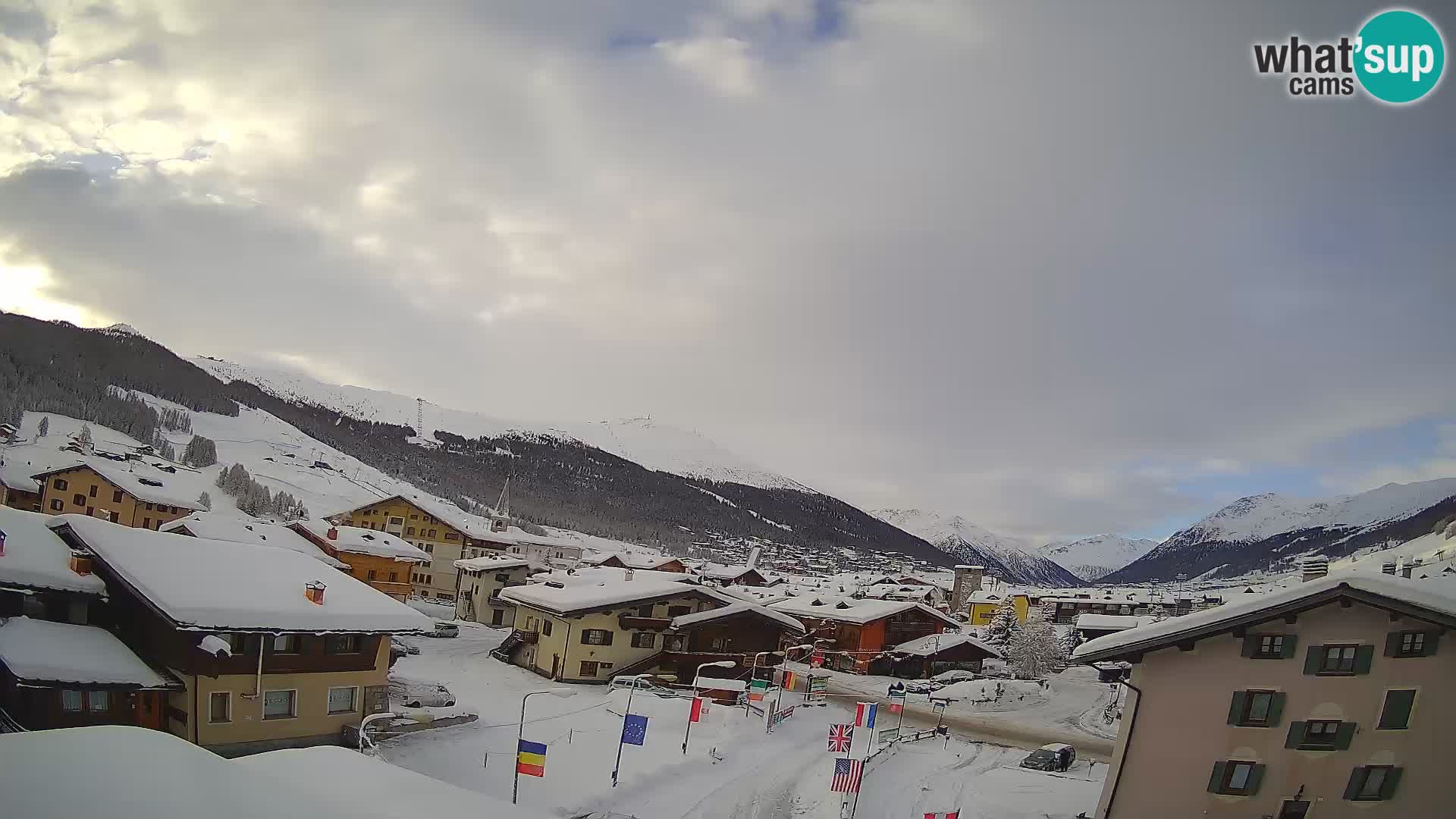 Webcam de la ville de LIVIGNO – Italie