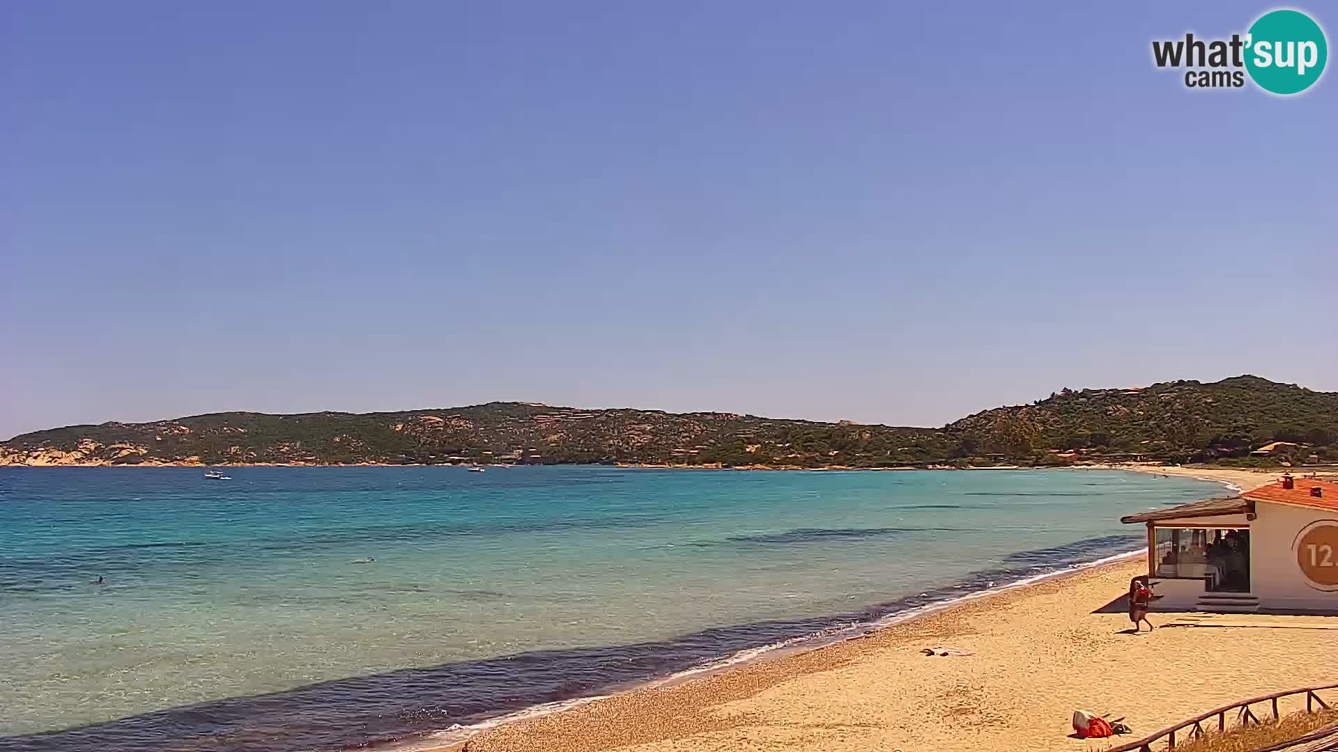 Spletna kamera Loiri porto San Paolo – Porto Taverna v živo Sardinija – Italija